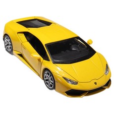 Maisto 1:24 藍寶堅尼 Huracán LP 610-4 壓鑄模型車, 1個, 黃色