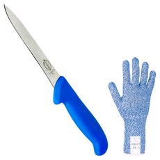 에르고그립 정육칼 8 2367 15 + 베임방지 장갑 랜덤발송 세트, 혼합색상(칼), 1세트