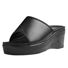 토퍼스 여성용 DIKE PU 통굽 편안한 소프트 슬리퍼 7cm