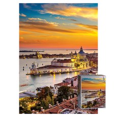 ADDONE 拼圖, 1000件, 威尼斯黃昏, 1個