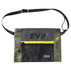 EVR 運動 日常防水 自行車 跑步 登山 斜背包 EVR-013, 綠色, 1個