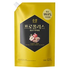 순샘 프로폴리스 항균 주방세제 애플향, 1.2L, 1개