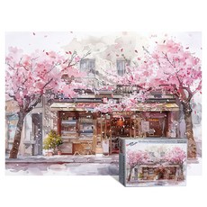 Addone拼圖, 1000件, 櫻花凋落的那天, 1個