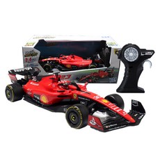 마이스토 RC카 1:24 F1 포뮬러 레이싱 페라리 레이싱카 자동차장난감 SF23, 레드, 1개