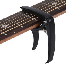 포근상점 피크 홀더 기타 카포 블랙, 1개