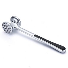 Any One Pick牛排叉子肉連肉機牛肉錘 黑色, 1支