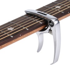 Pogeun 商店 匹克夾吉他移調夾 銀色, 1個