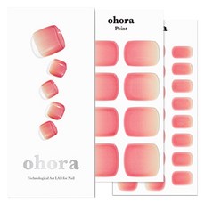오호라 젤 스트립 페디, 코랄, 1개