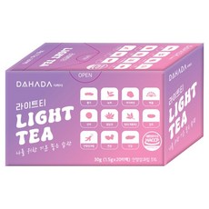 다하다 라이트티, 1개, 20개입, 1.5g
