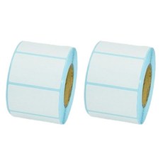 Wishflick 自黏條碼用感熱標籤紙 50 x 30 mm, 2個, 1000個