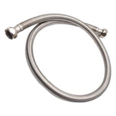 新多多小舖 六分管六分頭鋼絲軟管 3.5尺, 1個