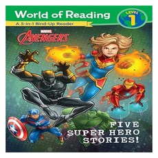 World of Reading 1： Five Super Hero Stories!, 閱讀世界 1 級：Fiv, 漫威出版社, 1個