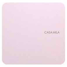 CASA MiLA 粉彩方形電磁爐墊 18cm, 粉紅色, 1個