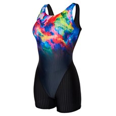 Rally 女性運動水中有氧三分連身Piera U型美背泳裝 PSLH142