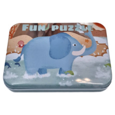 娃娃國 木質拼圖五合一套組, 1歲以上適用, 中國產, 1組