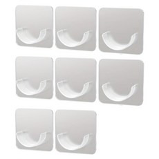 다용도 접착식 압축봉 홀더 8p