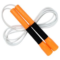 JFROPE Hurricane 高速跳繩, 橘色 + 白色繩, 1個