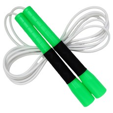 제이에프로프 허리케인 스피드 줄넘기, 초록색 + 흰줄, 1개