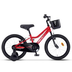 레스포 2025년형 루트18 MTB 아동용 네발자전거, 레드, 1개, 117cm