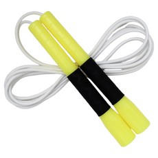 JFROPE Hurricane 高速跳繩, 黃色 + 白色繩, 1個