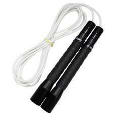 JFROPE 龍捲風競速跳繩, 1個, 黑色 + 白色繩