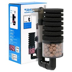 Canhu Aquarium 雙向生物魚缸海綿過濾器 YU-118A + 濾材套組, 1個, 0W