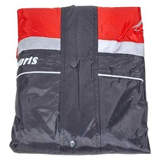 Moto cap 鈦鴻 M203 加強安全反光運動風雨衣, 紅色