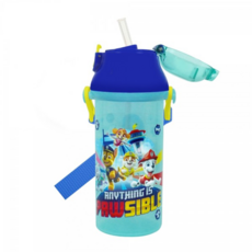 Skater 吸管銀離子水壺, 汪汪隊, 480ml, 1個