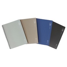 모닝글로리 4 스프링 깔끔한 노트 수학 2분할 16절 좌철, 1개, 랜덤발송