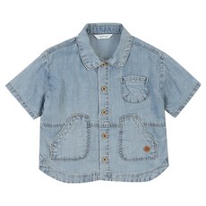 아가방 아동용 냉감 지토 데님셔츠 01R335201
