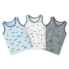 유니프랜드 남아용 드로잉카 학생 런닝 3종 세트