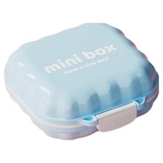 Polar彩色便攜式藥丸盒 藍色, 1個