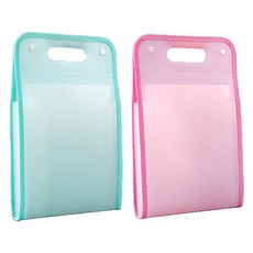 ABM 手提分層A4文件夾, 2個, 隨機出貨