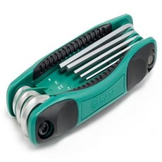 SATA 折疊式六角扳手8件組 09121, 1套