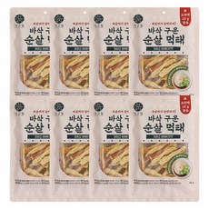 KANGGOJIP 酥脆烘烤無骨明太魚乾 BBQ燒烤味, 45g, 8個