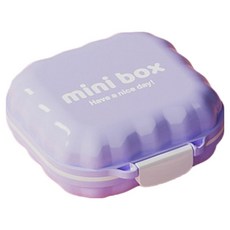 Polar彩色便攜式藥盒 紫羅蘭色, 1個