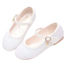 BEBEMARU 女童用亮粉柔和色平底鞋 9465