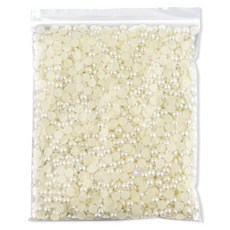 유니아트 대용량 반쪽진주 세트 원 8mm, 1세트