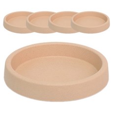 HICKIES 植物圓形花盆托盤, 桃色, 5個