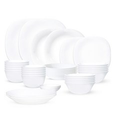 Bacile 10人份餐具組 36入, 餐具8種, 1套, 真實白