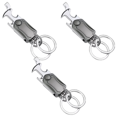 小麥購物 多功能鑰匙扣 G817 48g, 3個, 銀色