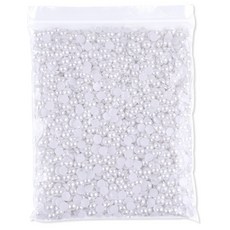 유니아트 대용량 반쪽진주 세트 원 8mm, 화이트, 1세트