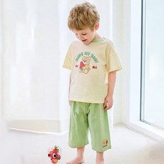 mollimelli friends 兒童款Very Bear 7分室內服上下套裝