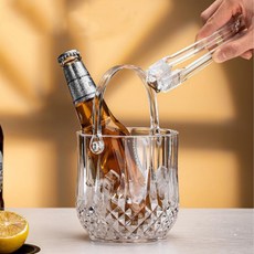 Ontree 透明冰桶 + 夾子 隨機出貨套組, 1套, 1.2L