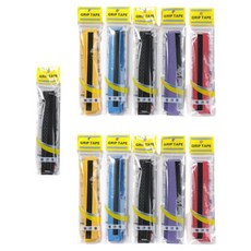 Jeongsang I&N 防滑羽球握把膠帶, 隨機出貨, 11個