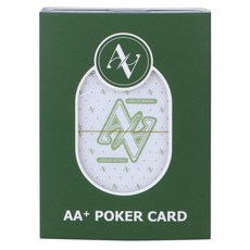AAHM AA Plus 撲克尺寸卡牌, 綠色, 1個