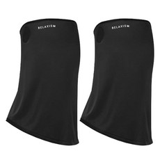 Relaxism 酷涼防護運動口罩, 黑色, 2個