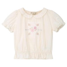 Perimitz 女童花朵刺繡短版罩衫 P2522B372