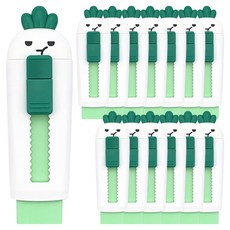 ii GEN 一正 慵懶無力滑動橡皮擦, 蘿蔔, 14個