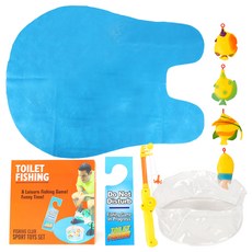 COMIC FISHING PLAYER 廁所釣魚組, 1套, 混色